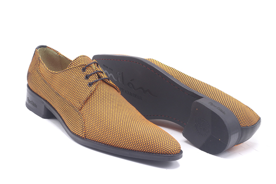 Modèle de chaussure Titian, fabriqué en Piel 129_Himalaya Orange