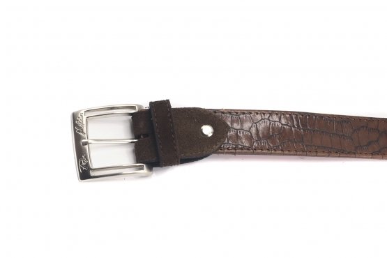 Modèle de ceinture Loras, fabriqué en Coco Caoba