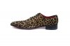 Modèle de chaussure Rosalind, fabriqué en FANTASIA LEOPARDO