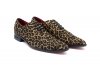 Modèle de chaussure Rosalind, fabriqué en FANTASIA LEOPARDO